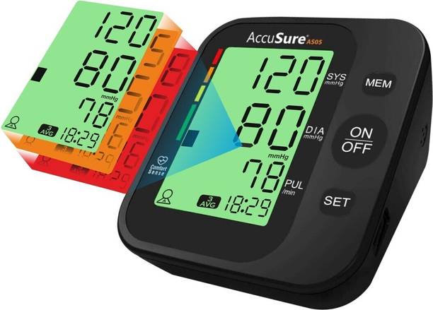 AccuSure AS05 3 Color Smart Display Technology AS Series Bp Monitor