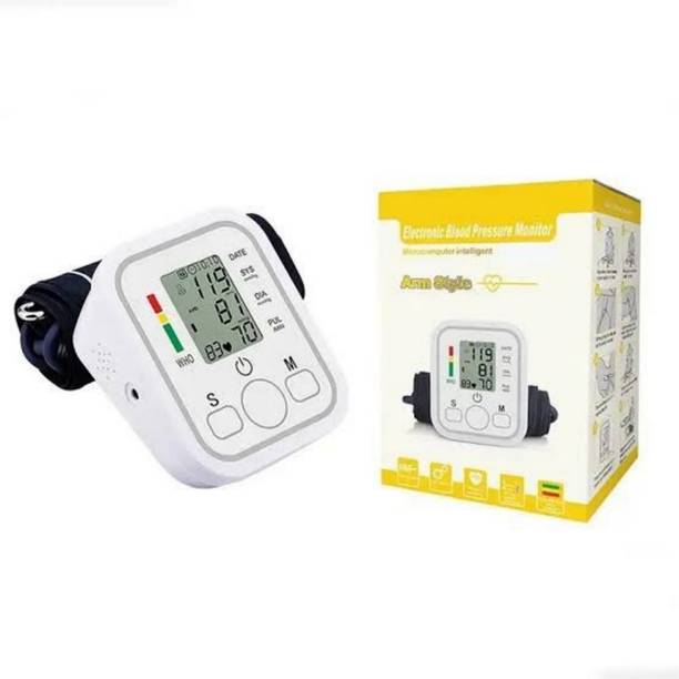 CRETO BP Monitor, Upper Arm Cuff, (LCD Digital Display) WHO Indicator. Bp Monitor