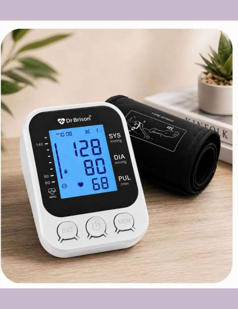 Dr Brison BP_Monitor_M-47 Digital BP Monitor,LCD Display, Heart Rate Detection & Memory Function Bp Monitor
