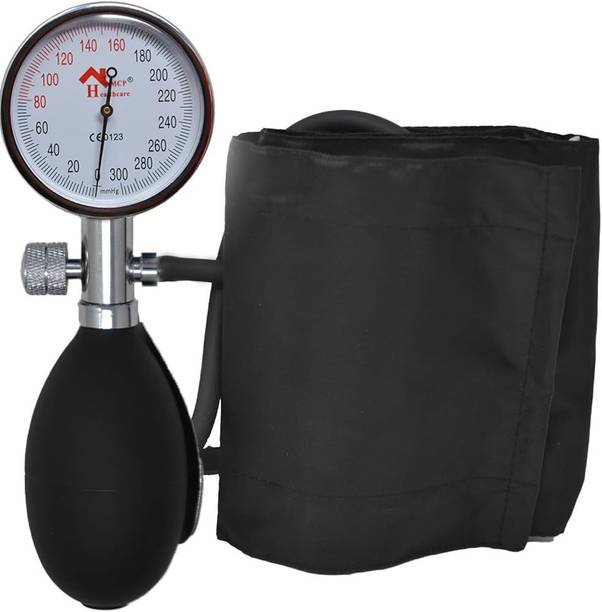 LIFE CHECK Aneroid Sphygmomanometer Blood Pressure Monitor (Black) Bp Monitor