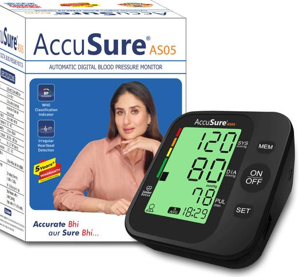 AccuSure AS05 3 Color Smart Display Technology AS Series Bp Monitor