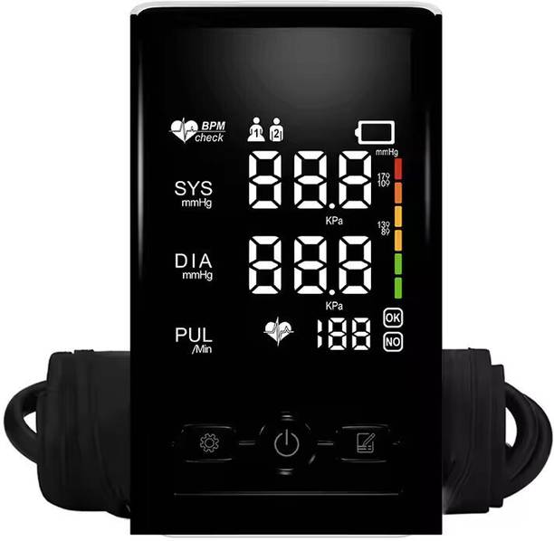 BELENZO Blood Pressure Monitor Upper Arm for Home Use BP Machine Automatic Digital Blood Pressure Machine Bp Monitor