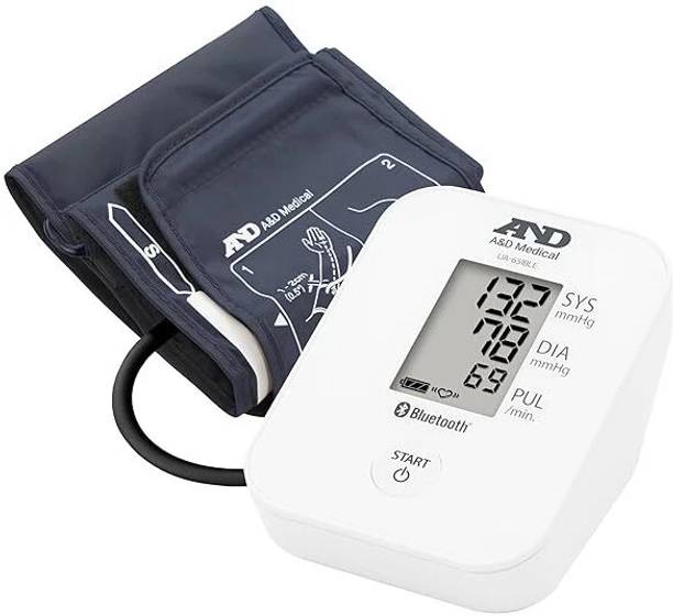 AND A&D Medical UA-656BLE Bluetooth connectivity Connected Blood Pressure Monitor With Large cuff (22-42 CM) Bp Monitor