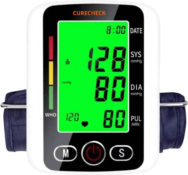 curecheck BP Monitor Fully Automatic Blood Pressure Machine Bp Monitor