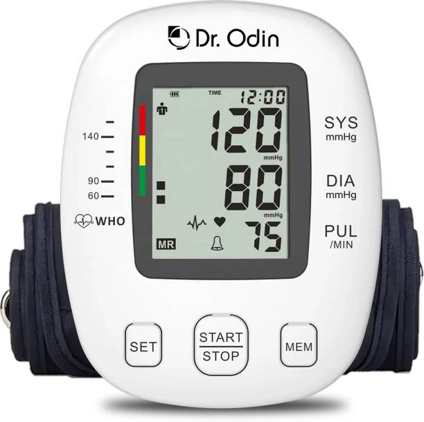 Dr. Odin OBP 104 Pulse Mini Digital Blood Pressure Machine with 2x60 Memory and USB Port Bp Monitor
