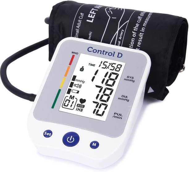 Control D Premium USB BP Monitor BP Machine Blood Pressure Monitor Machine Automatic Digital Electronic Blood Pressure Monitor Bp Monitor