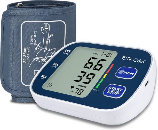 Dr. Odin Inflation Technology Accurate Readings OBP106 Blood Pressure Monitor Bp Monitor