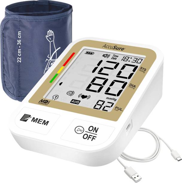 AccuSure Automatic Advance Feature Blood Pressure Monitoring System For Measuring TS+ Bp Monitor