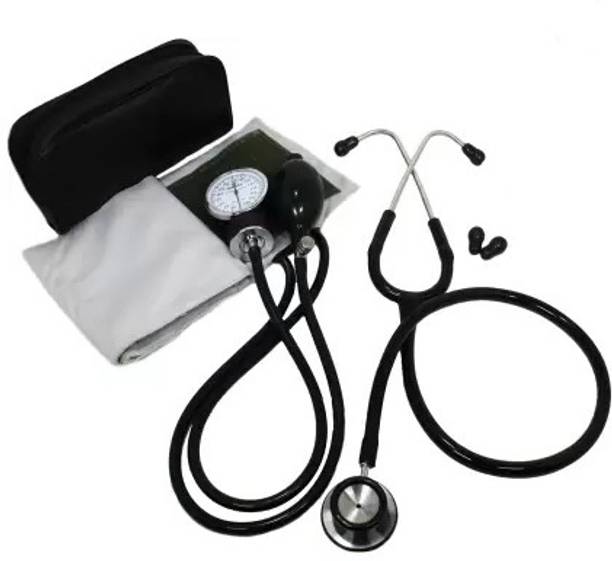RnB Aneroid Doctor Sphygmomanometer Made in Japan Dial Type Manual Blood Pressure Monitor with Diamond Stethoscope Bp Monitor
