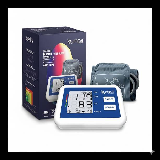 OTICA Fully Automatic Digital Arm Blood Pressure Monitor With MDI Technology- Bp Monitor