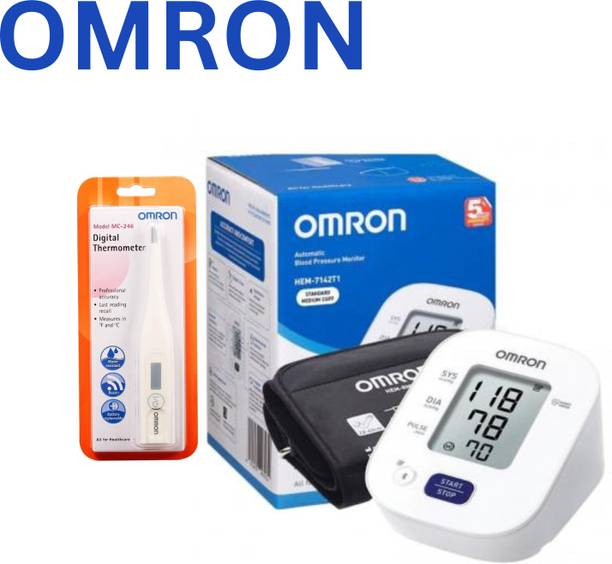OMRON HEM7142T1 WITH DIGITAL THERMOMETER Bp Monitor