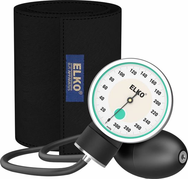 ELKO EL-460 Dial Type Aneroid Sphygmomanometer with Cotton Cuff & Carry Bag Dial Type Bp Monitor