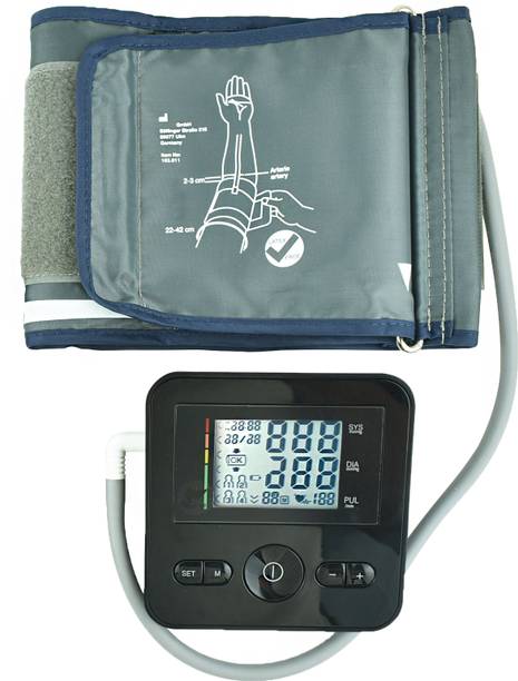 Dishan BM-30 Fully Automatic, Accurate & Easy to Use Pulse & Upper Arm Pressure Measuring Machine with Multi-user Memory Function Bp Monitor
