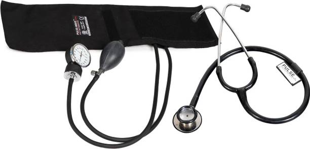 Pulse Wave Aneroid Sphygmomanometer Blood Pressure Machine With Stethoscope Blood Pressure Monitor Bp Monitor