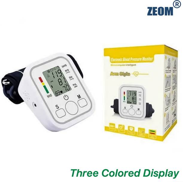 Zeom Digital Blood Pressure Monitor, Upper Arm Cuff, with Voice Announcement feature_ Bp Monitor