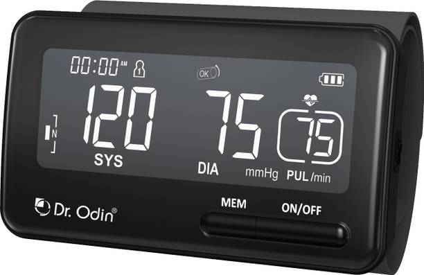 Dr. Odin OBP 105 Accurate Digital Blood Pressure Monitor Pulse Point 360° Low Battery detection Bp Monitor