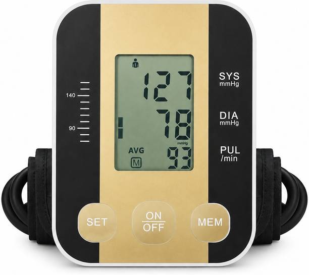 D MEDICARE DM-BP07 Automatic BP Machine Upper Arm Digital Monitor with Pulse & Memory Bp Monitor