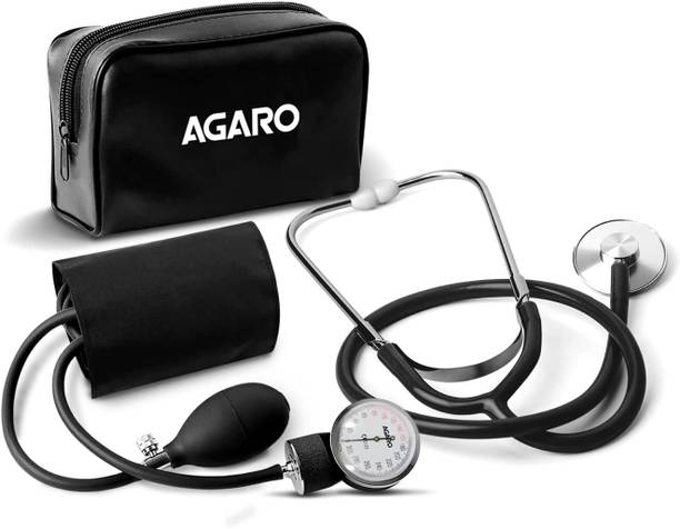 AGARO SP102 Aneriod Type Sphygmomanometer With Stethoscope, Manual Arm SP 102 Bp Monitor
