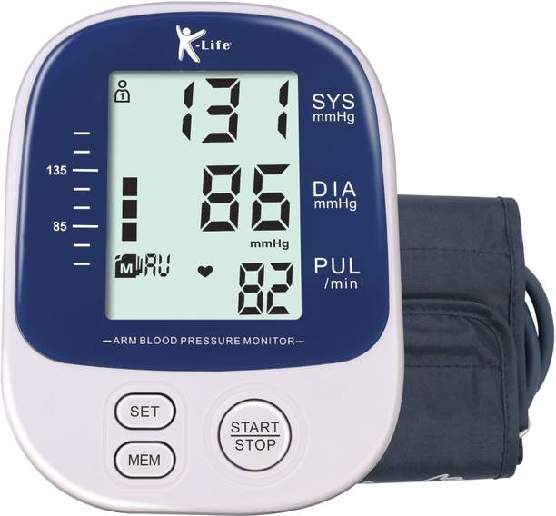 K-life 109 Fully Automatic Digital Blood Pressure Checking Machine BP Testing Bp Monitor