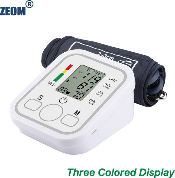 Zeom Digital Blood Pressure Monitor, Upper Arm Cuff with Voice Announcement feature_ Bp Monitor