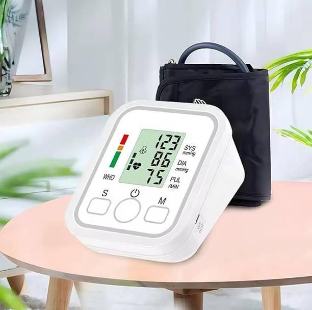 HEALBIRD Homely BP Monitor with 4X AAA Batteries, Large Cuff Digital Upper Arm Bp Monitor