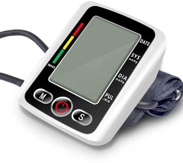 HEALBIRD Smart BP Monitor with 4X AAA Batteries, Arm Cuff Digital Upper Arm BP Machine | Hypertension Machine with Voice Broadcast Bp Monitor