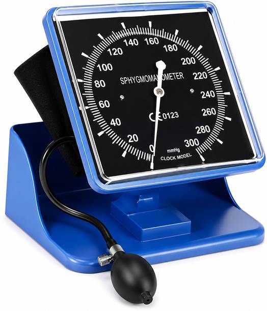 PLEXAL Manual Aneroid BP Monitor with Analog Dial, Inflation Bulb & Cuff Set Bp Monitor