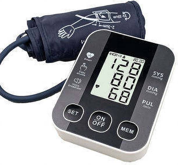 Aroxenza YHH-BP04 Smart Upper Arm Blood Pressure Monitor 2 User Memory LCD Display Digital Blood Pressure Monitor with Voice Broadcast. Bp Monitor