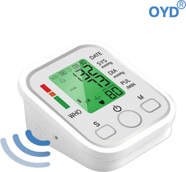 OYD Smart BP Monitor Machine with Big LED Display Technology Colour Display With Voice Function Bp Monitor