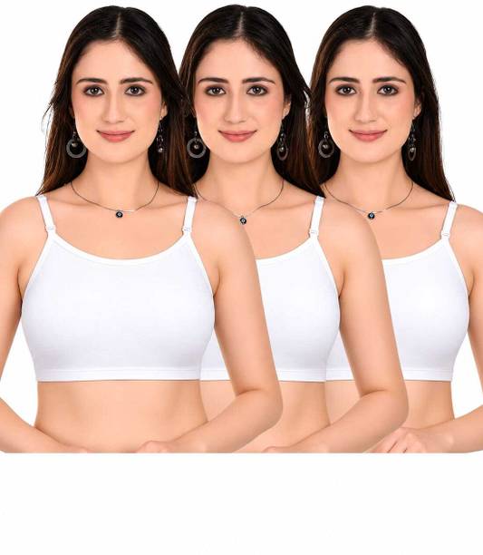 anjum hosiery Pack of 3 Women Bralette Non Padded Bra