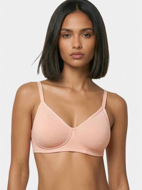 Enamor High Coverage, Wirefree A042 Side Support Shaper Fab-Cool Everyday Women T-Shirt Non Padded Bra