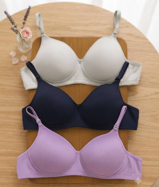 GRACEBELLE Full-coverage design Women Push-up Lightly Padded Bra