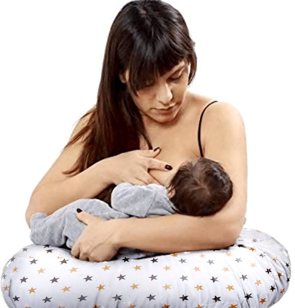 ALIGZA Breast feeding Recron Pillow, Removable cover with Zip, Buckle Adjust,MomsGift Breastfeeding Pillow