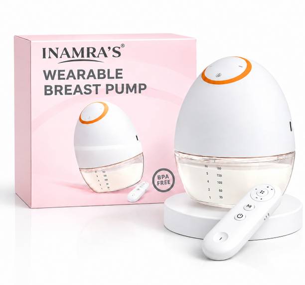 INAMRA'S Wearable Electric Breast Pump with Wireless , Hands Free Design  - Electric