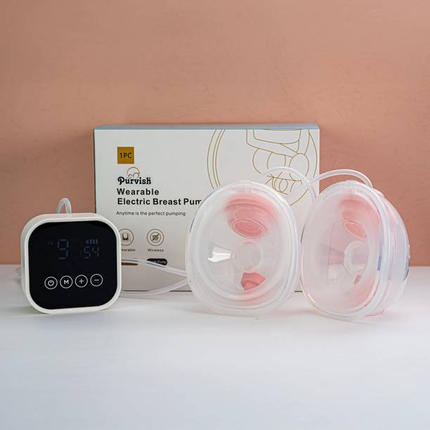 purvish Double Electric Breast Pump, Strong Suction, 9 Level, USB Rechargeable  - Electric