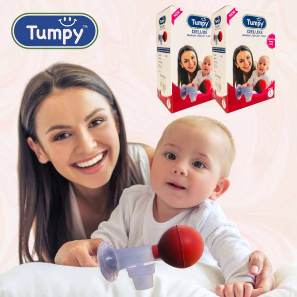 TUMPY Breast Pump | Manual Breast Pump | Breast milk extractor | Suction for milk  - Manual