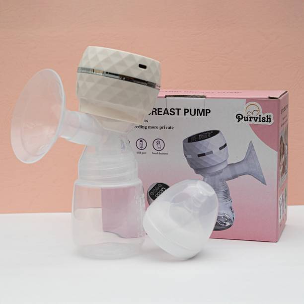 purvish Electric Breast Pump, Baby Feeding Breast Milk Pump, BPA-Free, 9 Level, 3 Modes  - Electric