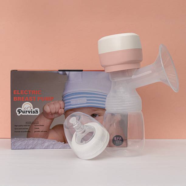purvish Electric Breast Pump, Suction & Massage Modes, Quiet, USB Rechargeable, Portable  - Electric