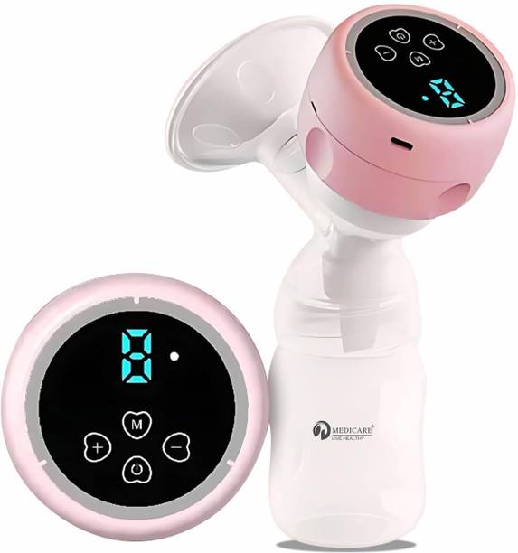 D MEDICARE Breast Pump with 4 Mode Pumping of Stimulation with Rechargeable Battery  - Electric