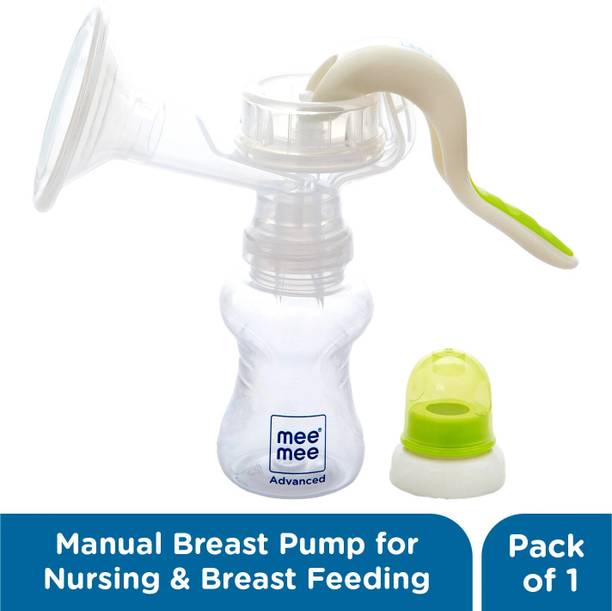 MeeMee Manual Breast Pump for Nursing & Breastfeeding |Soft & Gentle  - Manual