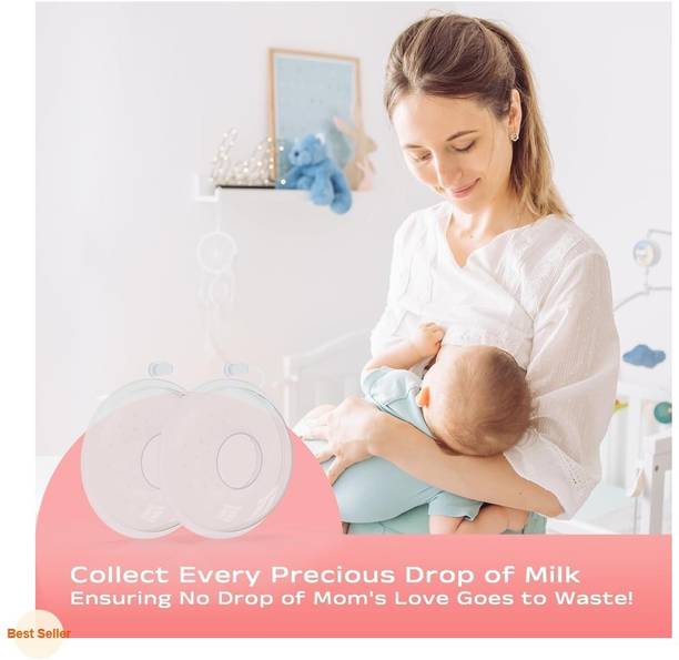 SHOPPEALL silicone breast milk collector leakproof bpa free nursing cups.7  - Manual
