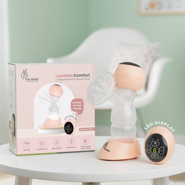 R for Rabbit Lactella Comfort Electric Breast Pump with 12 Levels of Suction & Massage  - Electric