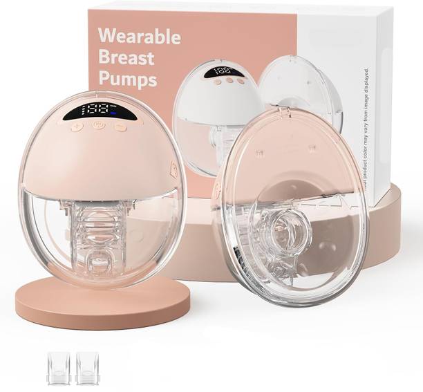 FLUDDER Breast Pump, Wearable Breastfeeding Pump, Electric Pump 4 Mode 12 Suction Levels  - Electric