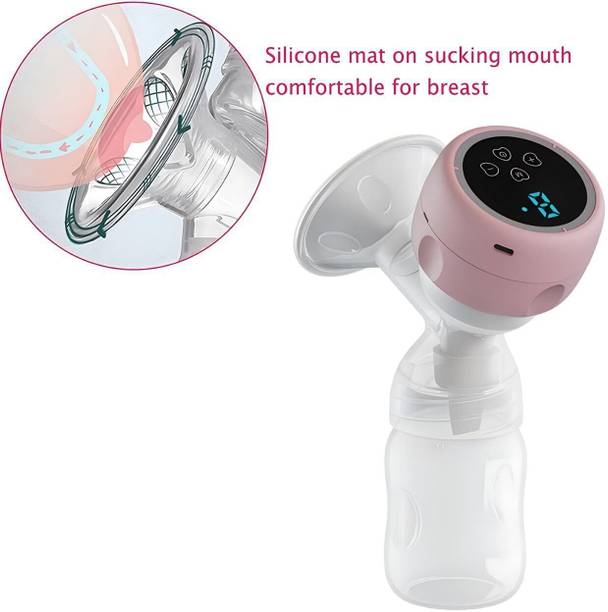 HERBZENA Breast Pump with 4 mode Pumping of Stimulation  - Electric