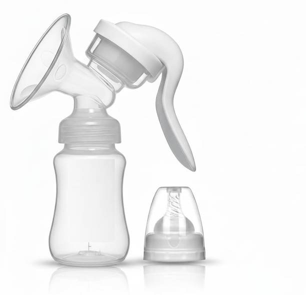 alkajal Manual Breast Pump, 3 Level Suction Adjustment, 2pcs pads Model-AL01  - Manual