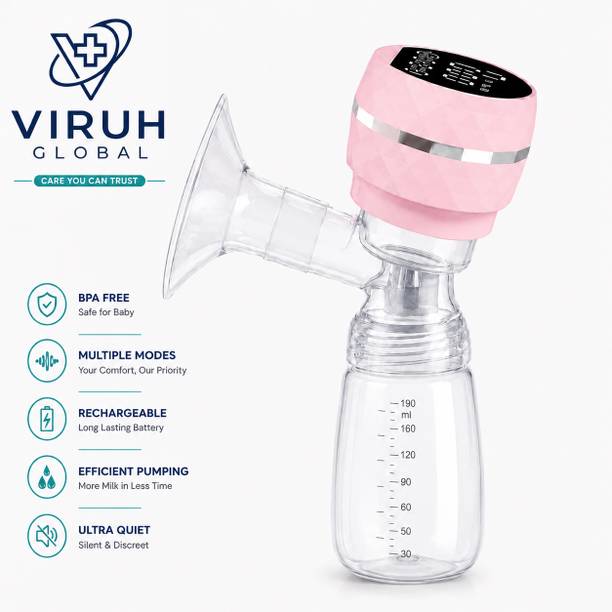 VIRUH GLOBAL Portable Electric Breast Milk Suction Pump  - Electric