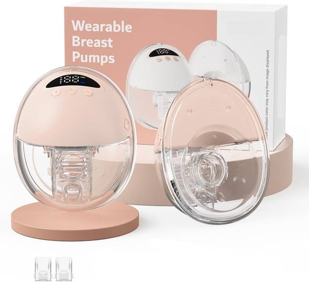 FLUDDER Breast Pump, Wearable Breastfeeding Pump, Electric Pump 4 Mode 12 Suction Levels  - Electric