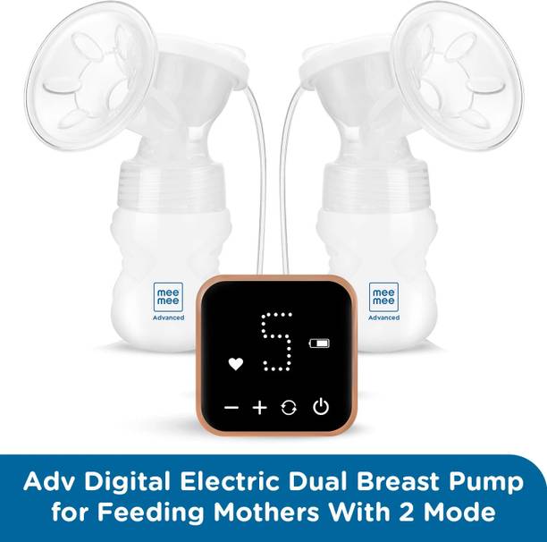 MeeMee Advanced Digital Electric Dual Breast Pump For Feeding Mothers With 2 Mode  - Electric
