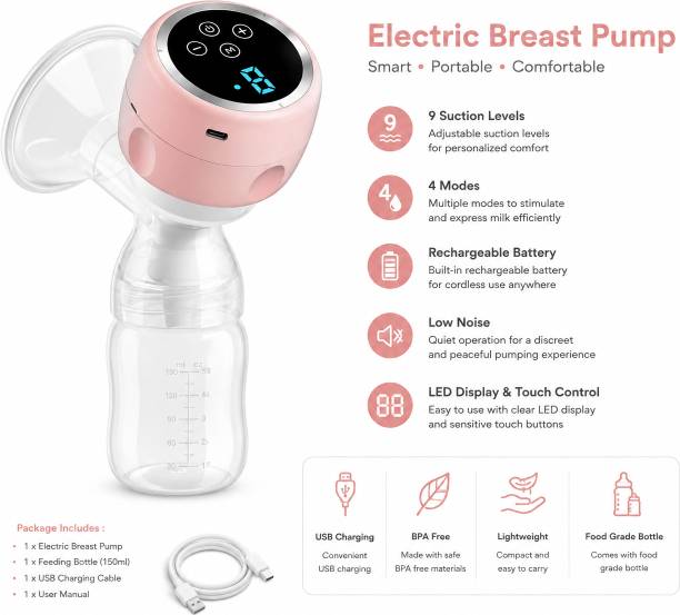 VIRUH GLOBAL Modern Electric Breast Pump  - Electric