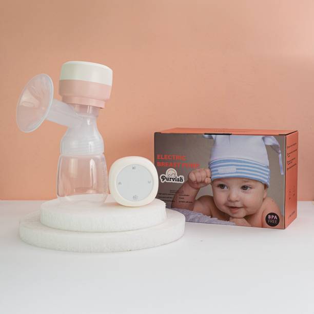 purvish Electric Breast Pump | 3 Modes, 18 Speed | BPA-Free | Baby Feeding Breast Pump  - Electric
